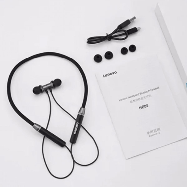 Lenovo HE05 | Waterproof Premium Bluetooth 5.1 headphone with to 04