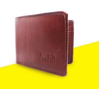 Genuine leather Dunhill Brown Man’s wallet
